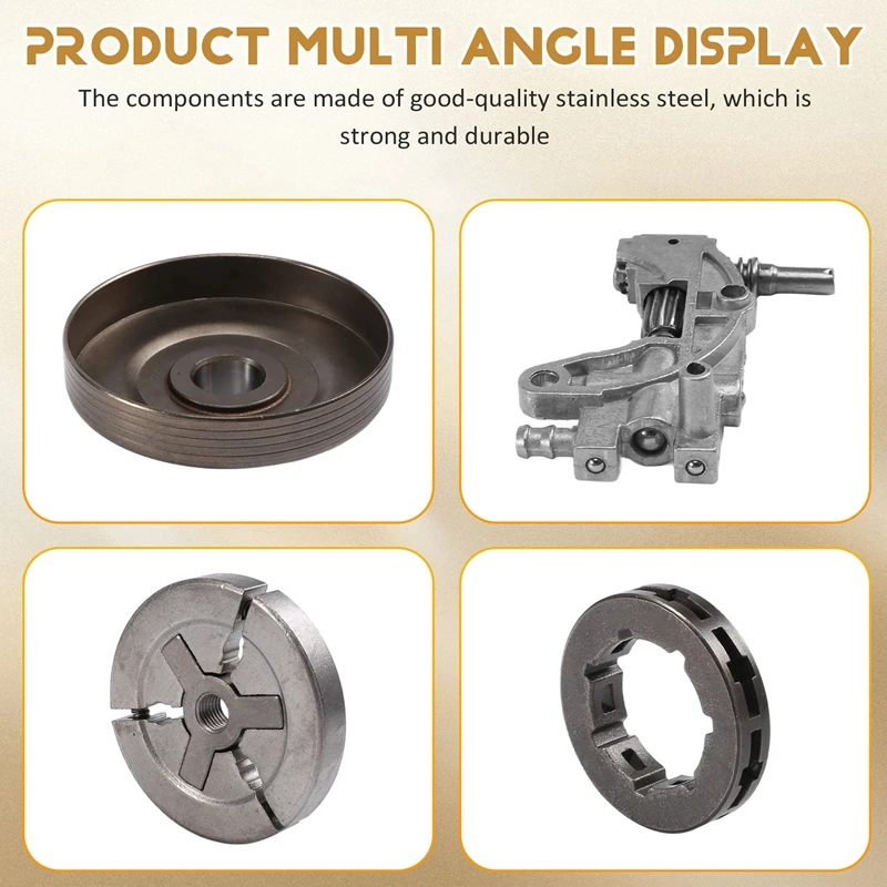 Звездочка сцепления ободной барабан для китайского 4500 5200 5800 45Cc 52Cc 58Cc масляный