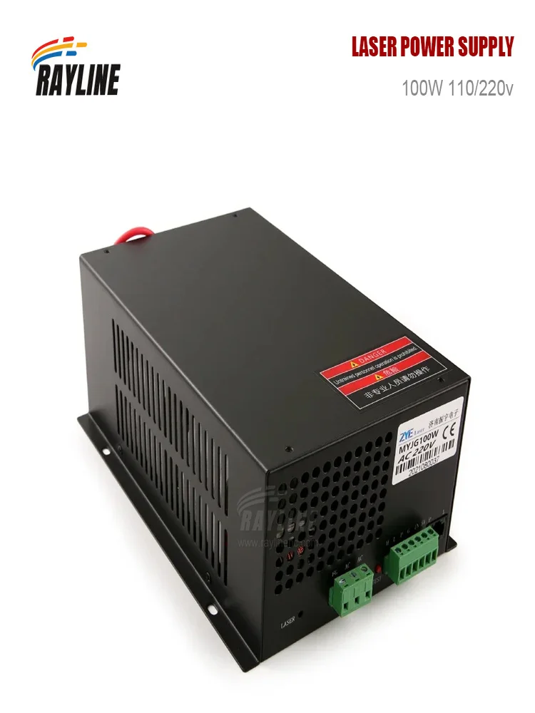 Источник питания лазера Rayline 150 Вт MYJG-100W/150 110/220 В с экраном дисплея для источника