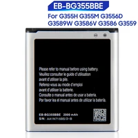 replacement battery for samsung galaxy core 2 g355h g3558 g3556d g355 g3559 sm g3556d eb bg355bbe with nfc 2000mah