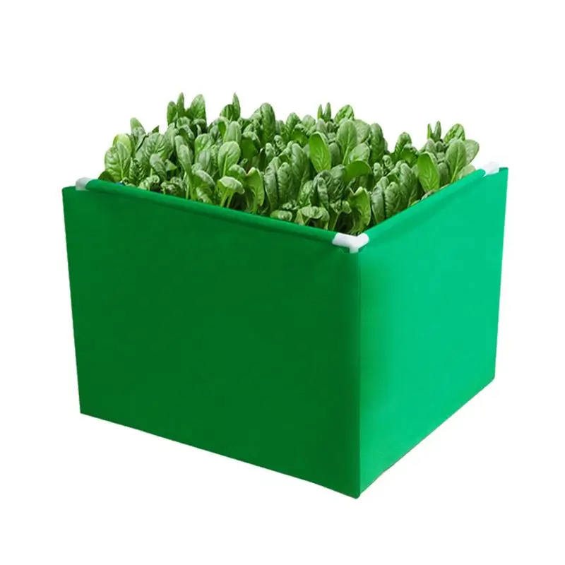 

Garden Planting Bags Grow Bags Planting Pots Non-Woven Planter Bags Thickened Fabric Containers For Seedling Vegetable Flower