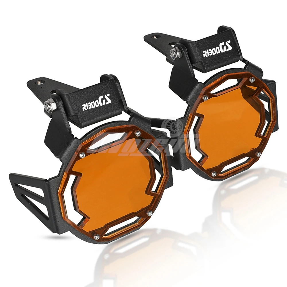 Фото 2023 2024 2025 для BMW R1300GS GS1300 R 1300 R1300 GS R 1300GS Adventure ADV Светодиодный противотуманный фонарь Держатель противотуманной фары Защитная решетка №4