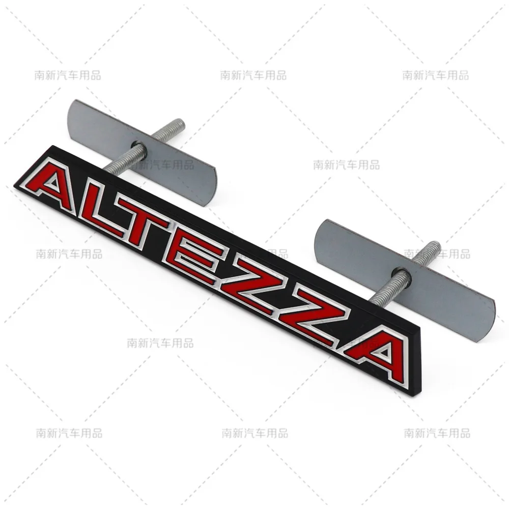 Фото Эмблема-наклейка ALTEZZA для передней решетки радиатора, подходит для Toyota, 3D-логотип, аксессуары для стайлинга и модификации. №3