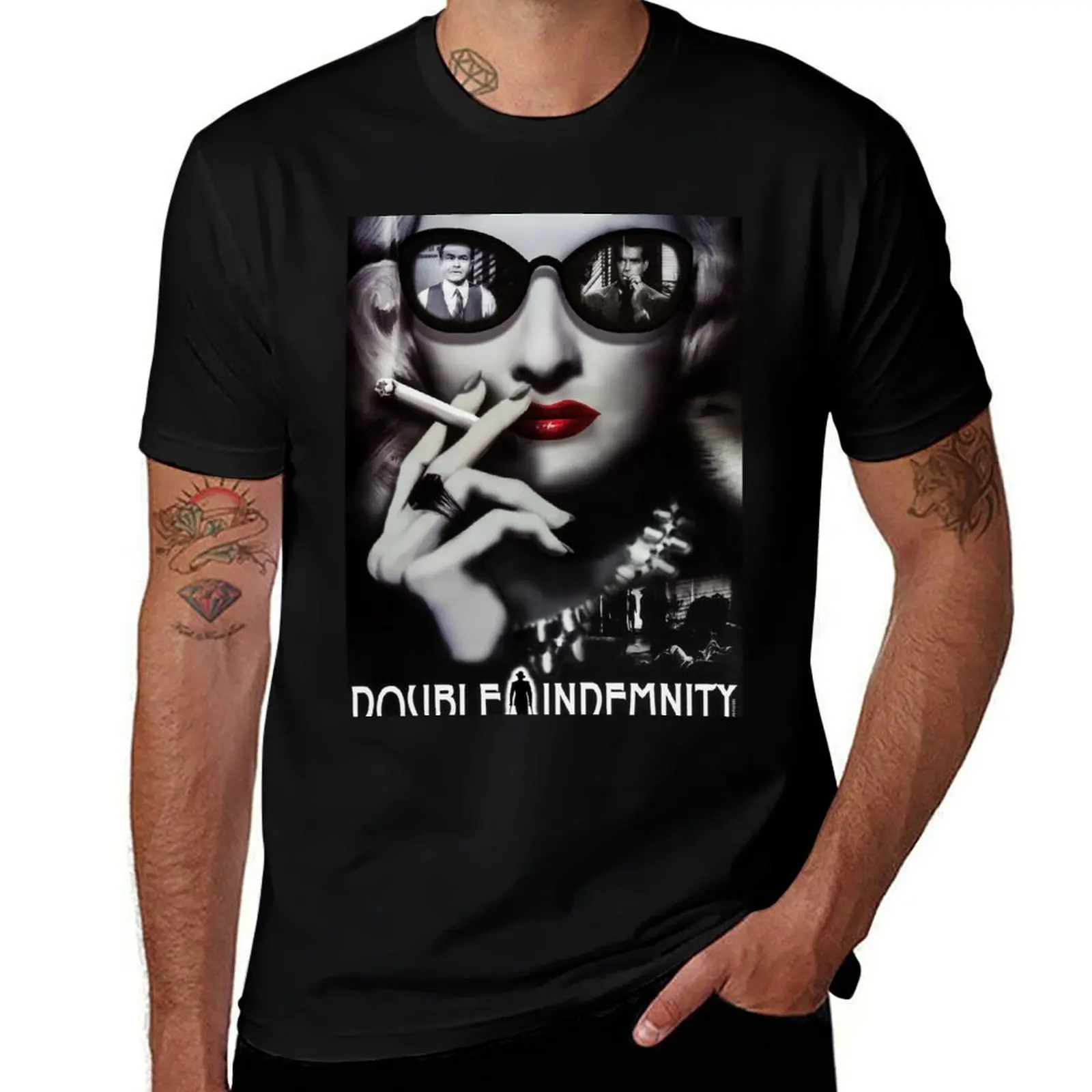 Фото Футболка Double Indemnity, спортивная повседневная быстросохнущая футболка №1