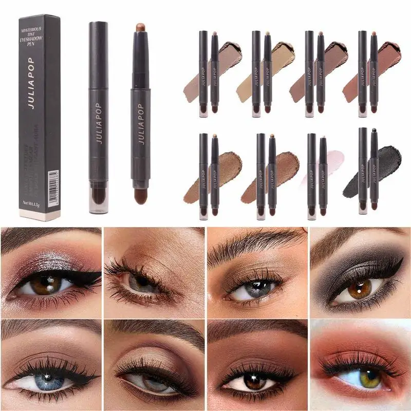 Twist Up Double-ended Metallic Crayon Makeup