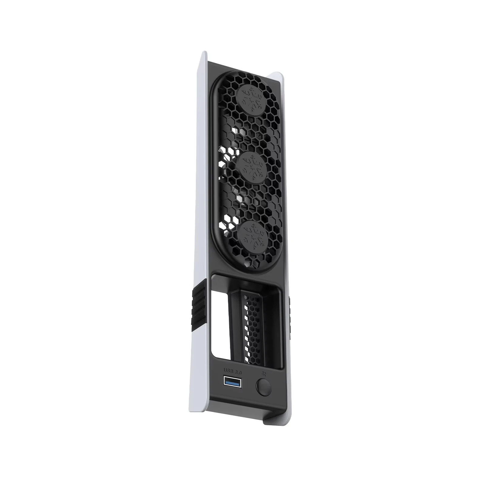 Фото Вентилятор охлаждения STORM WYRM JYS-P5228 для PS5 Pro/Slim с 3 регулируемыми скоростями, RGB-подсветкой, низким уровнем шума, простой установкой №5