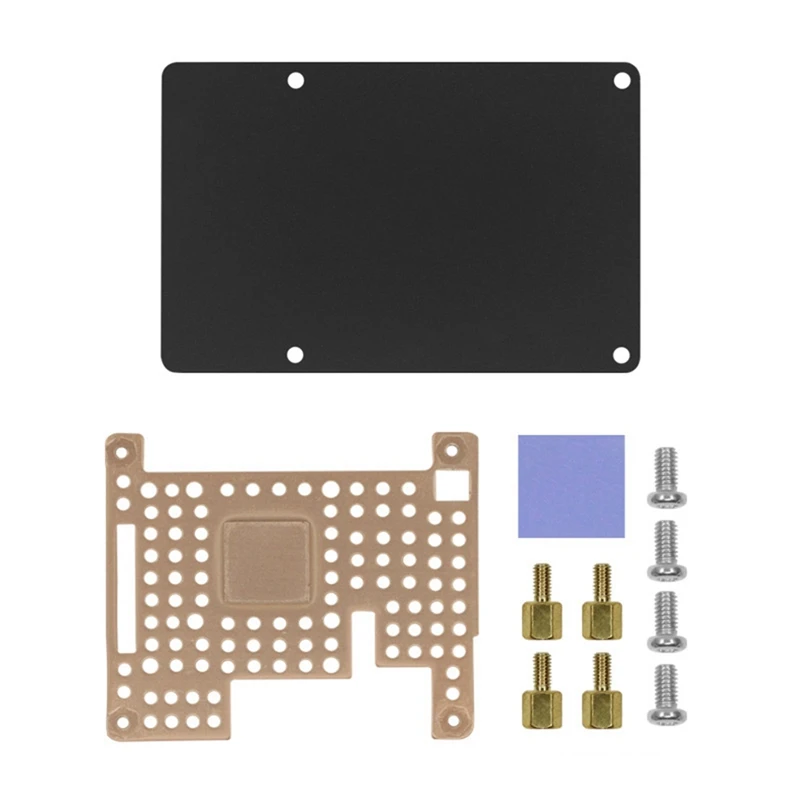 

Алюминиевый защитный чехол с радиатором для Raspberry Pi 4B/3B +/3B