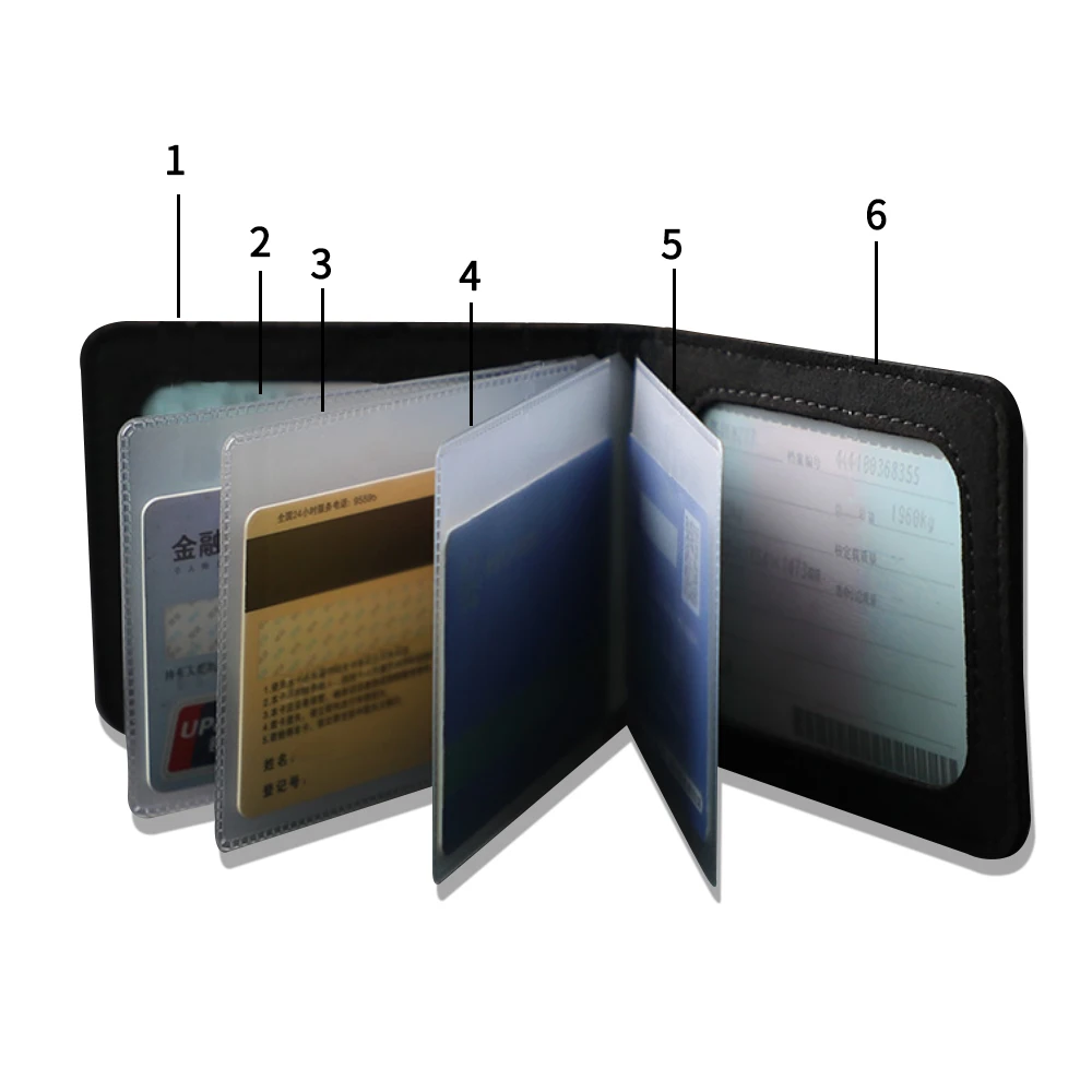 Замшевый автомобильный бумажник 1 шт. сумка для водительского удостоверения