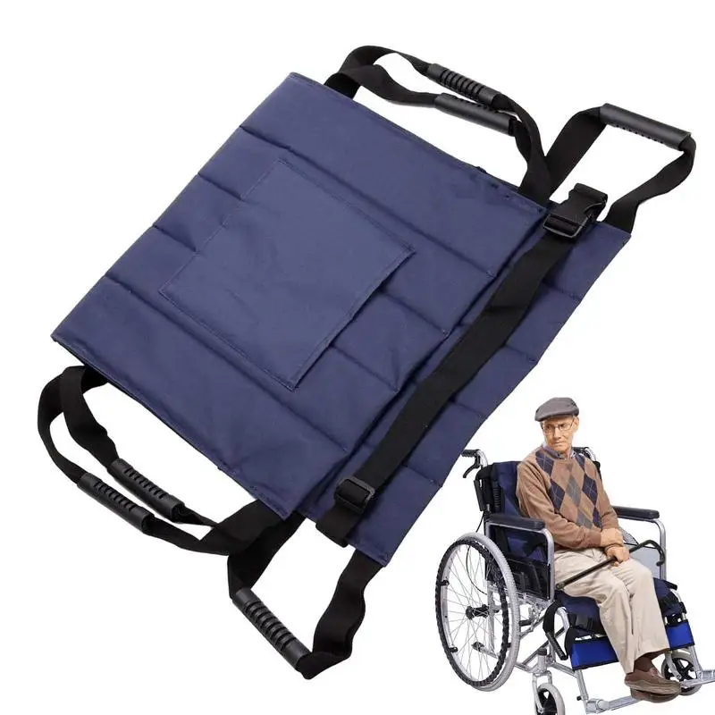 

Foldable Full Body Lifting Sling Seat Patient Lift Sling & Aid Transfer Wheelchair Belt With Handles Padded Lifting Slings For