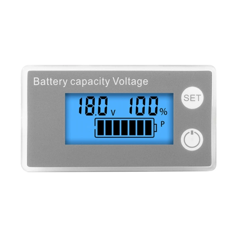 

VoltGauge with Percentage Display Backlit DC8-100V Two Wire Meter G6KA