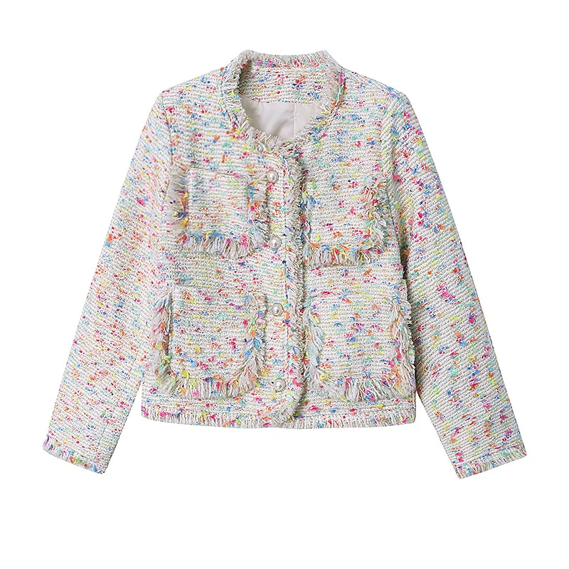 Рисунок 5 - Женское твидовое пальто с бахромой