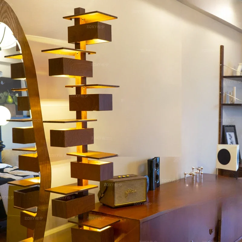 Напольная Лампа с несколькими насадками в проточной вилле-это Минималистичная