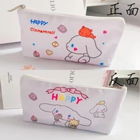 kawaii sanrio pen case cinnamoroll accessories cute beauty cartoon anime stationery storage box student toys for girls gift