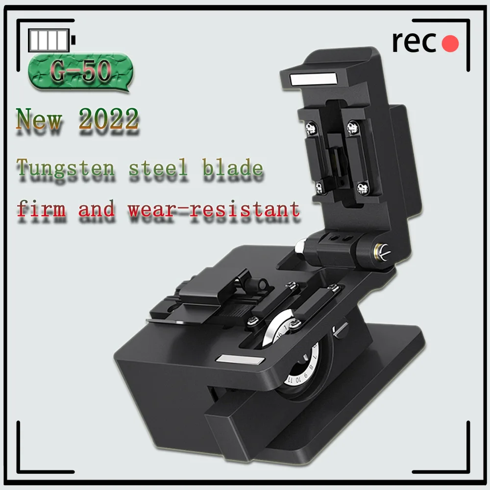 Free Shipping 2022 New Fusion Splicer Cutting Knife FTTH Optical Fiber Cleaver High Precision Fiber Optic Cutter Tools