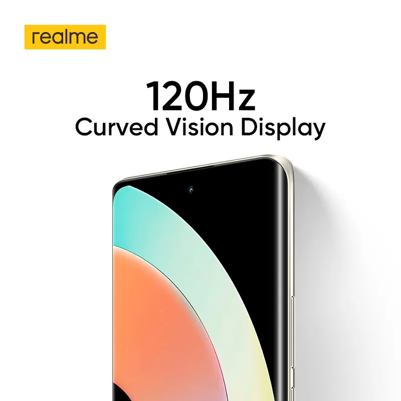 realme 10 Pro Plus 5G Cellphone 108MP Camera Dimensity 1080 Android Smartphone 6.7'' 120Hz AMOLED Curved Vision Display  67W