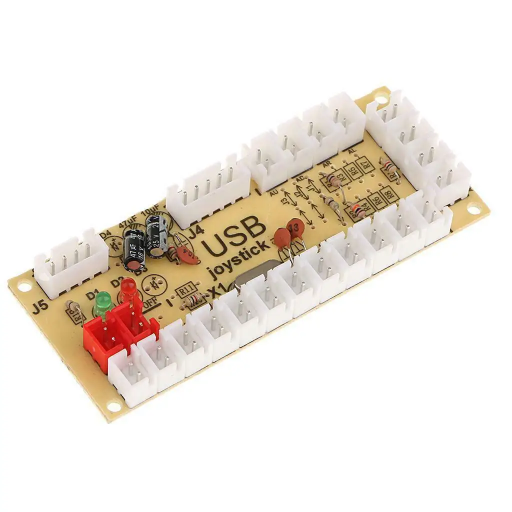 Аркадный USB-кодировщик с нулевой задержкой для ПК 5-контактная плата джойстика