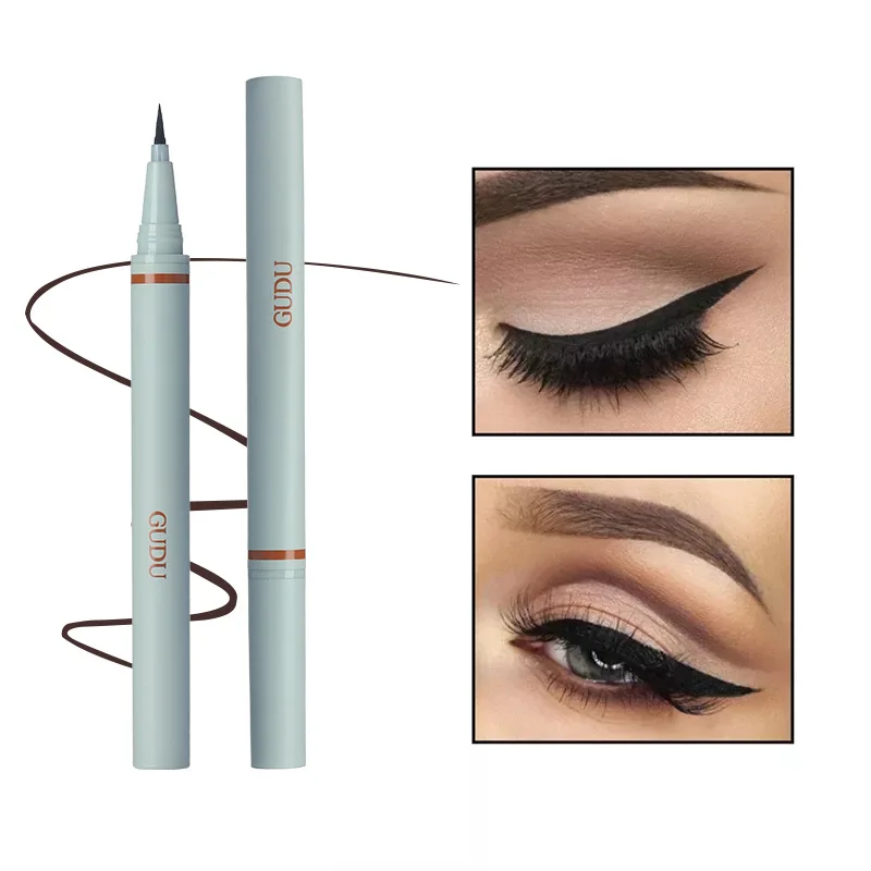 

Eye Liner Liquid Pen Black Brown Waterproof Thin Core Is Not Easy To Dye