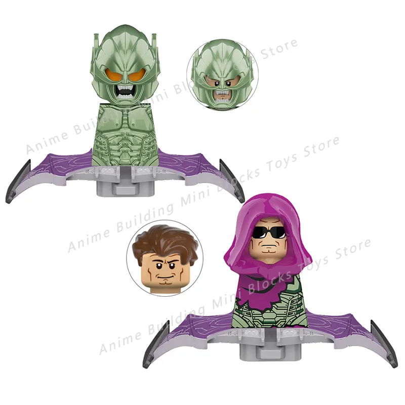 

KT1055 XP424 XP426 The No Way Home Doctor Octopus Green Goblin Building Blocks Mini Action Figure Toys