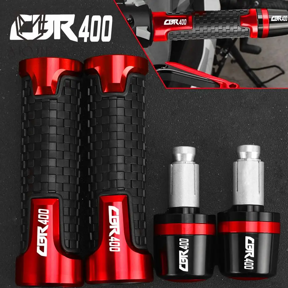 

For Honda CBR400 1986-1989 1990 1991 1992 1993 1994 CBR 400 Motorcycles Handlebar Grip Ends Weights Anti Vibration Plug Silder