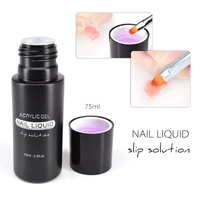 acrylic nail gel liquid for soak off uv led extension gel nail brush slice tip gel nail polish manicure gel nail slip solution