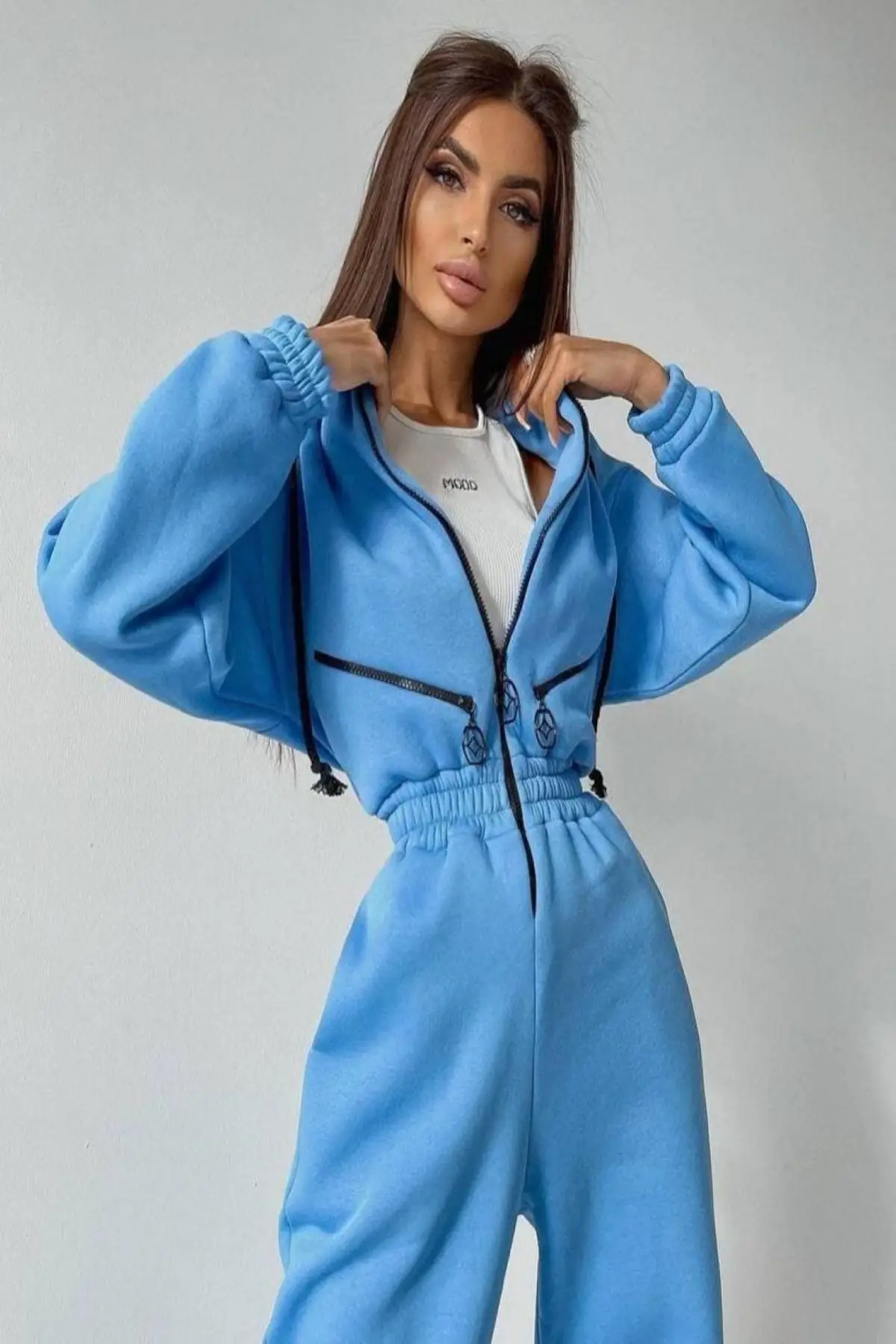 

Women's Overalls Thread Squishy Jumpsuit Hot Style Quality Fabric Sleeveless Baggy Trousers Casual Jumpsuit