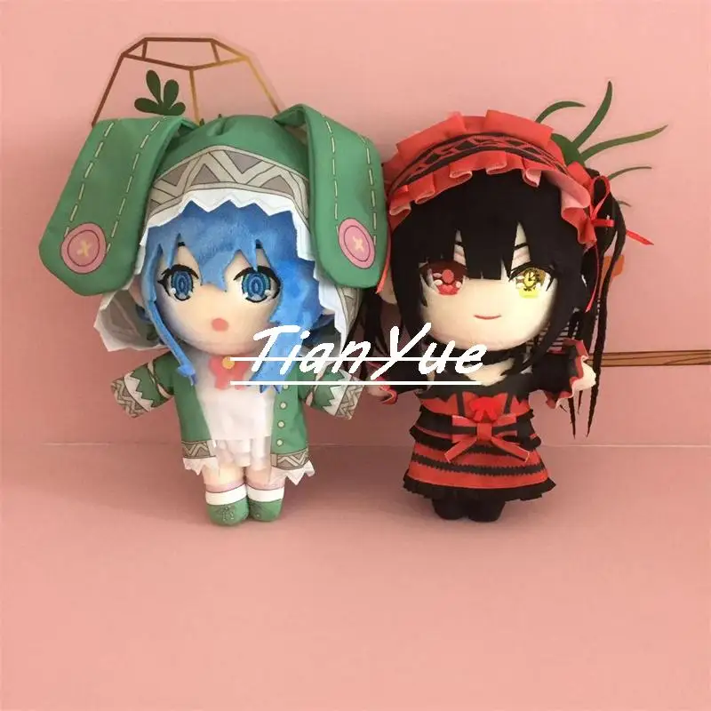 

Cute Cartoon DATE A LIVE Tokisaki Kurumi Himekawa Yoshino Children's Xmas gift toy 20CM