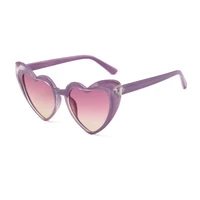 new heart design sunglasses gradient eyewear women sun glasses ladies eyeglasses female uv400 oculos
