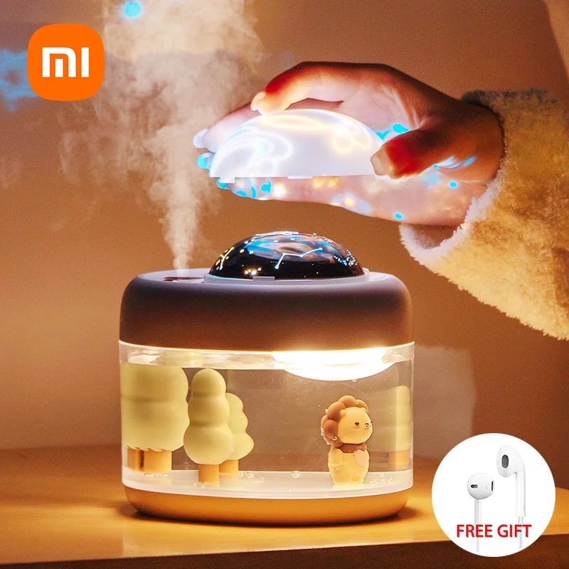 

Беспроводная проекционная лампа Xiaomi Youpin, увлажнитель воздуха с USB, портативный, 2000мАч, перезаряжаемый проектор, увлажнитель, увлажнитель во...