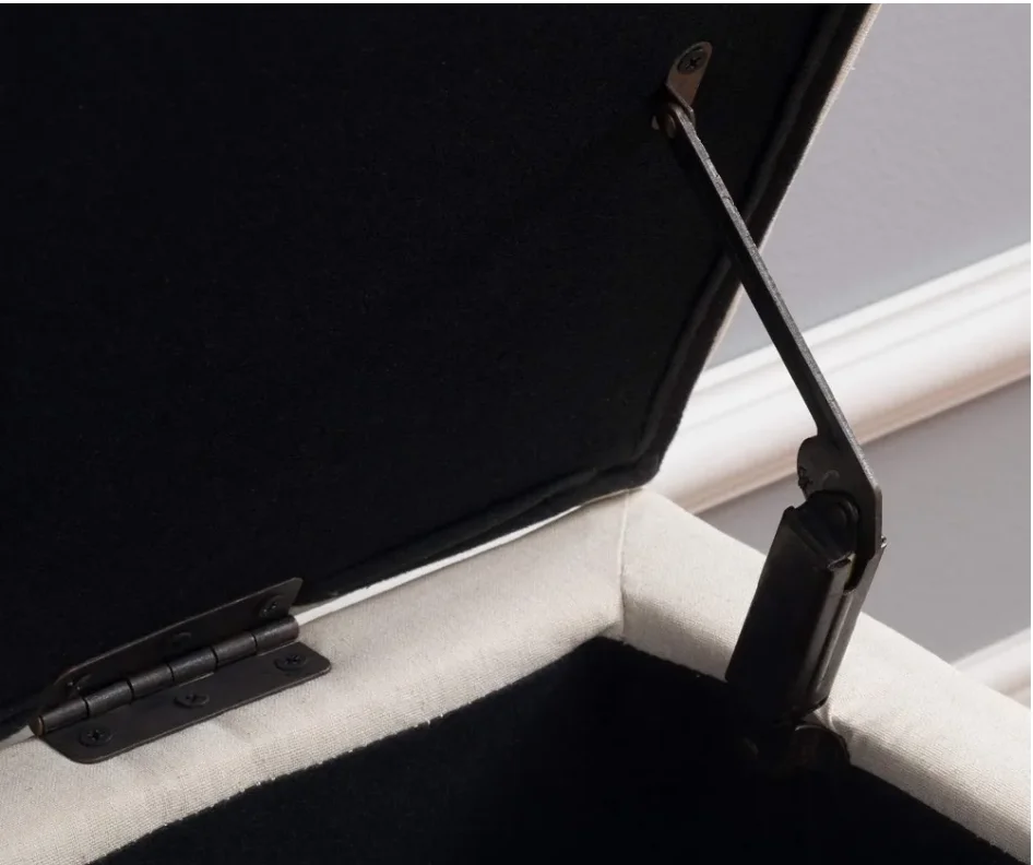 Барный стул с тканевой отделкой бежевый барный складной для макияжа