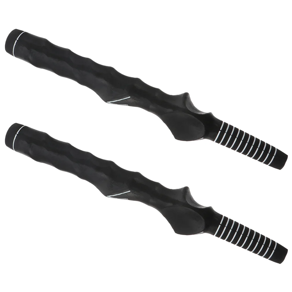 

2Pcs Universal Golf Clubs Grips Replacement Golfing Cue Grips Rubber Grip Part for Golfs Club Golf Supply