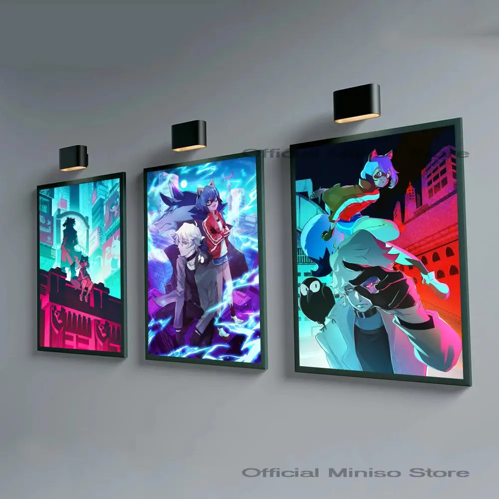 1 шт. новый аниме постер BNA в виде животного самоклеящийся Настенный декор