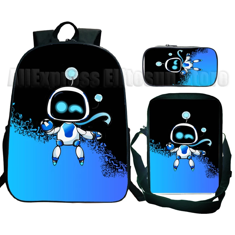 Студенческая школьная сумка Astro Bot детский рюкзак детская на плечо с астронавтом