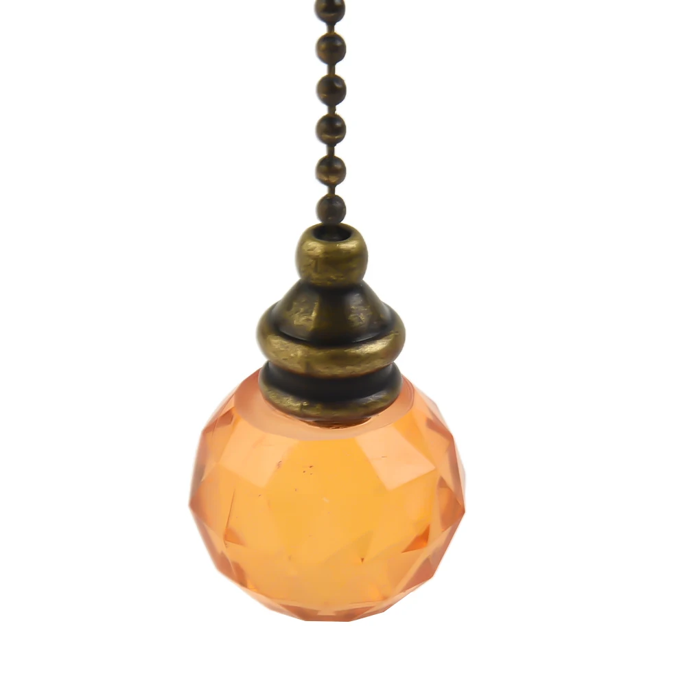 

Crystals Pendants Crystal Chain Bathroom Toilet Pull Bead Curtain Chain Crystal Style Designer Crystal Ball Clear