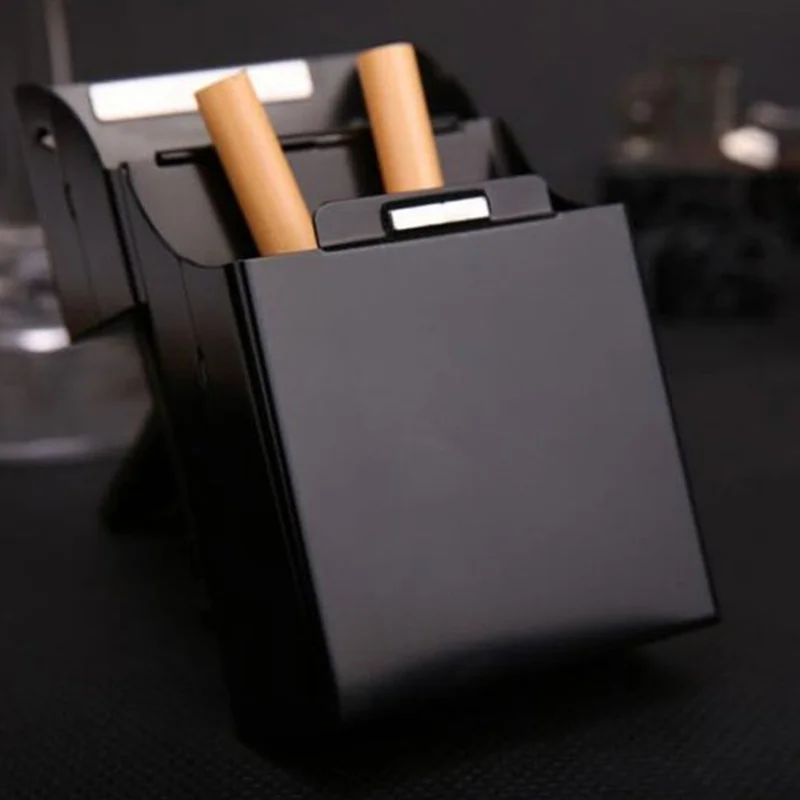 

Magnetic Cigarettes Aluminum Cigarette Case Cigar Tobacco Holder Pocket Box Waterproof Anti-wrinkle Cigarette Accessories