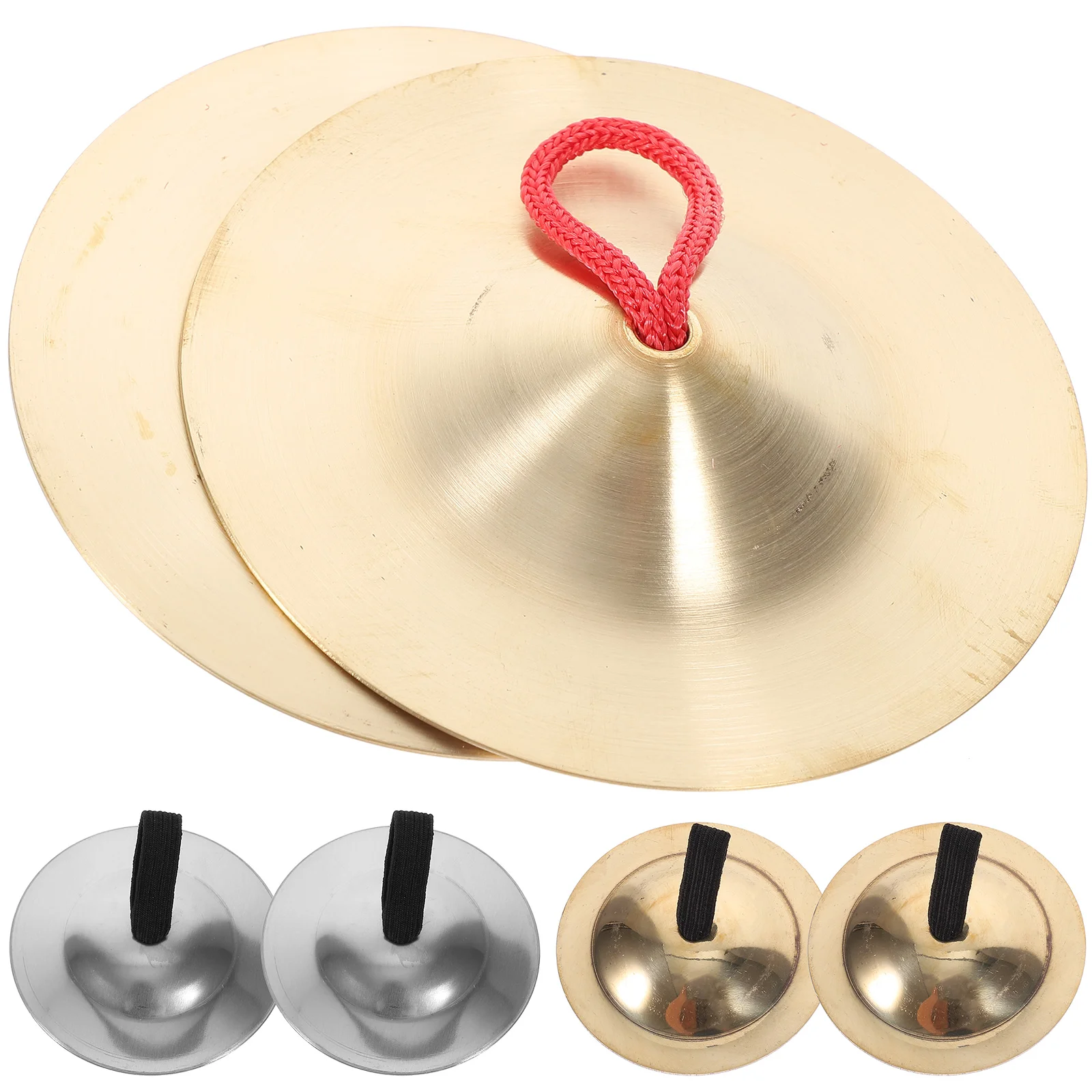 

3 Pairs Finger Cymbal Children Finger Cymbal Steel Finger Cymbal Accessory