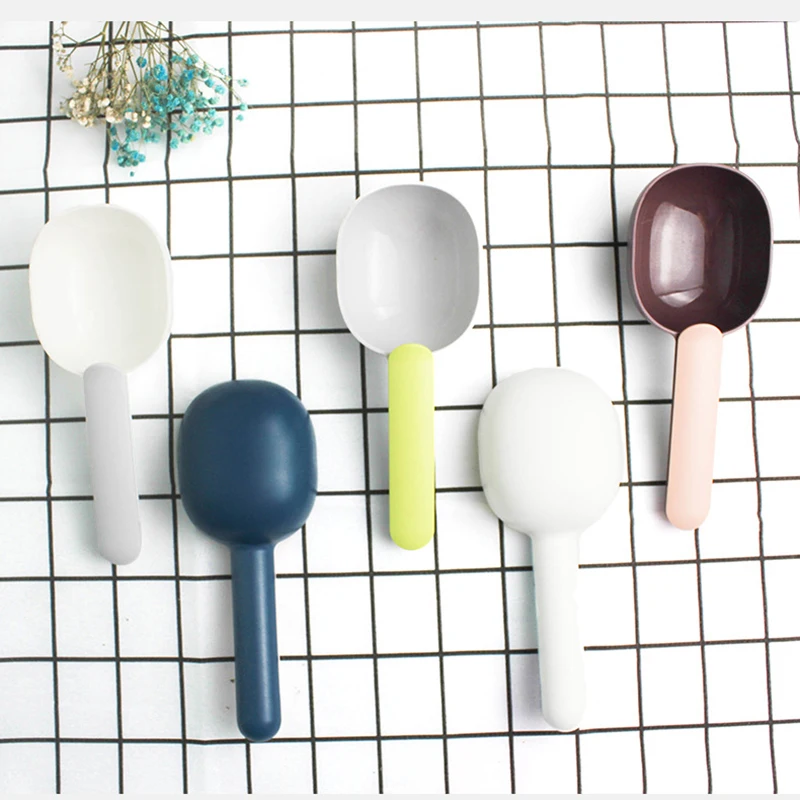

Pet Cat Dog Food Shovel Mutli-Function Feeding Scoop Spoon With Sealing Bag Clip Creative Measuring Cup For Cat Dog Pet Supply
