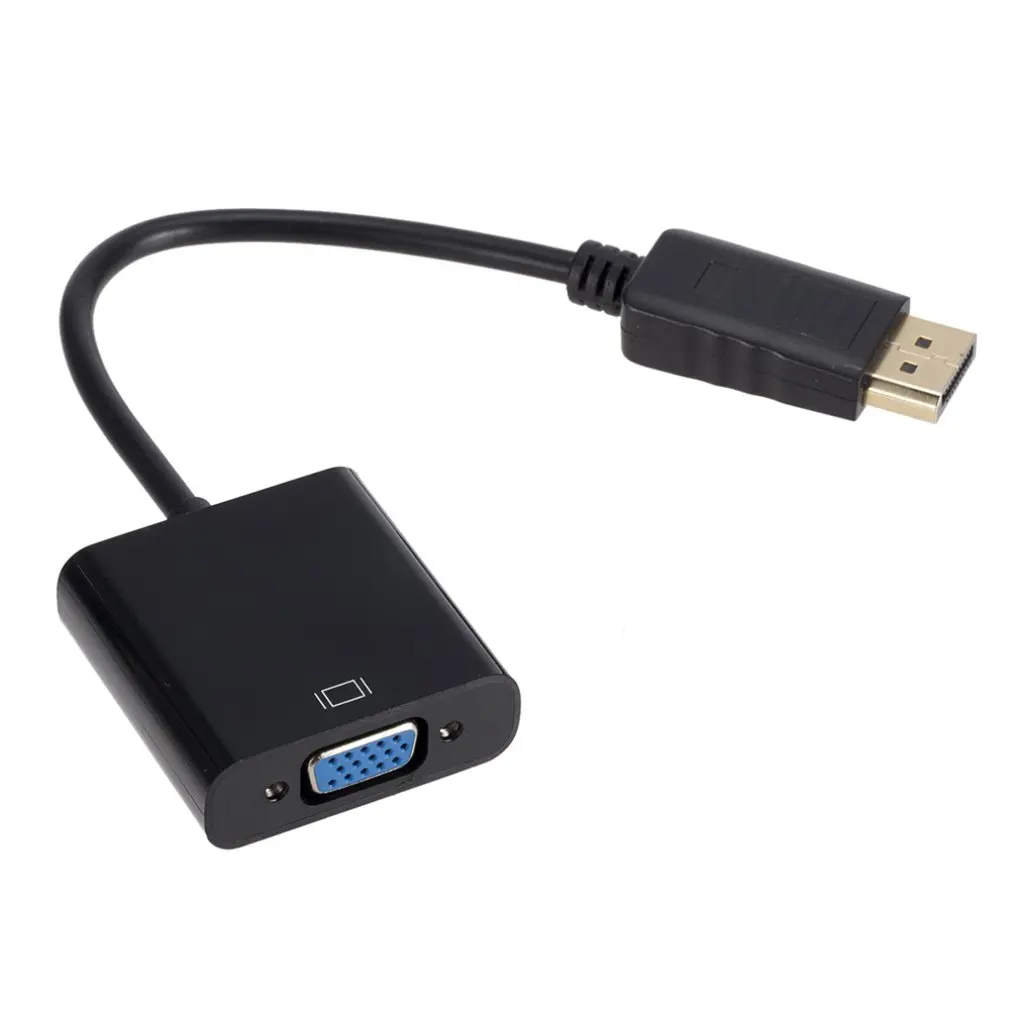 

Кабели-адаптеры Displayport в VGA, кабели-конвертеры DP в VGA, внешние кабели для ПК, ноутбука