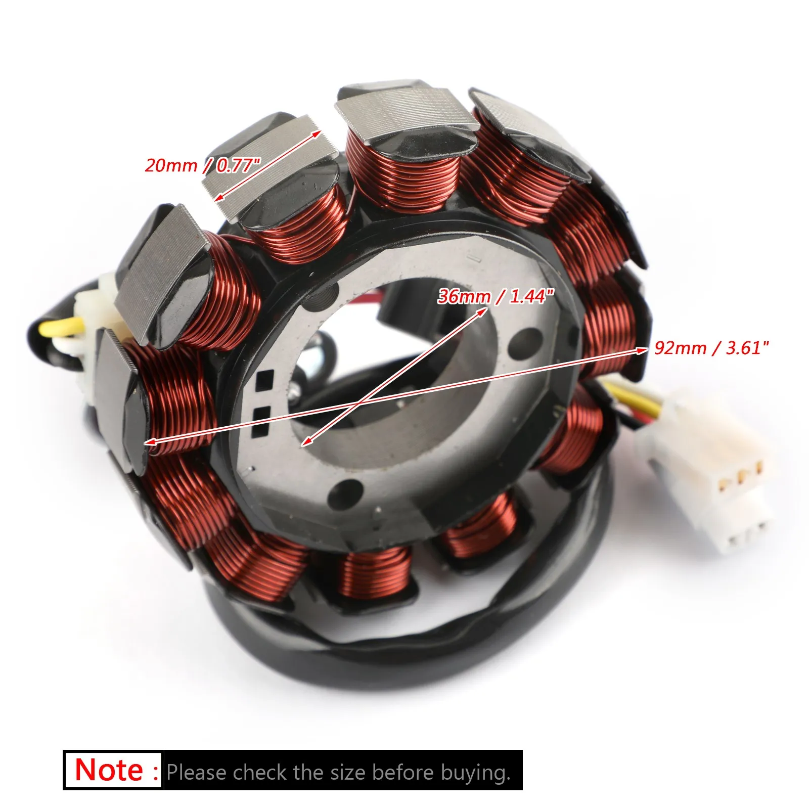 Фото Статорная катушка магнето Areyourshop для Yamaha TT-R 110 TTR110 TT-R 110 E TTR110E 2008-2025 №3