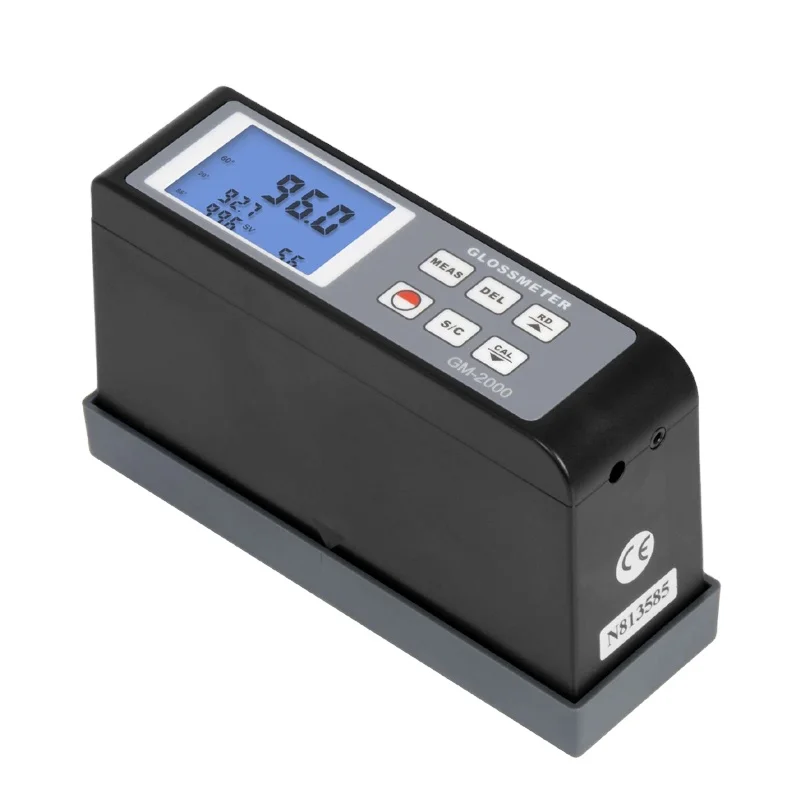 

GM-2000 Gloss Meter Digital Glossmeter Measuring Angle 20/60/85 Range 0.1GU~2000 GU