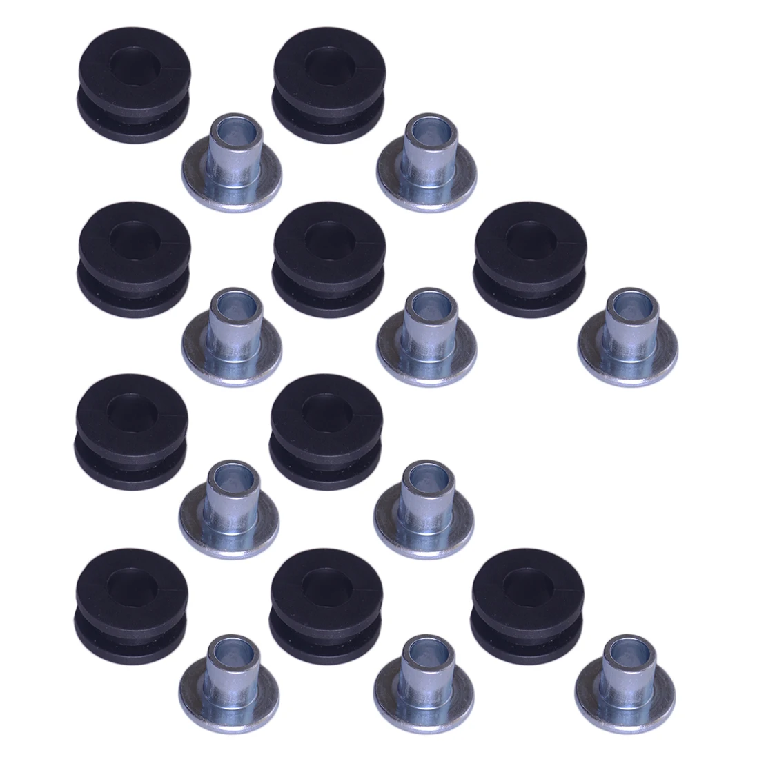 

20 Sets Motorcycle Fairing Cowling Rubber Grommet Seal Ring Bolt Pressure Relief Cushion Pad Bushing Shockproof High Quality