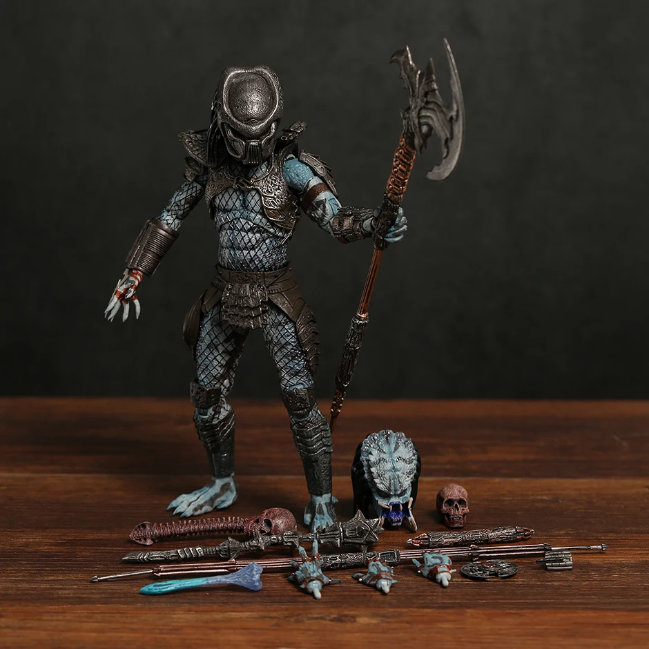 

NECA Predator Series Warrior Predator Ultimate Action Figure Toy Horror Halloween Gift