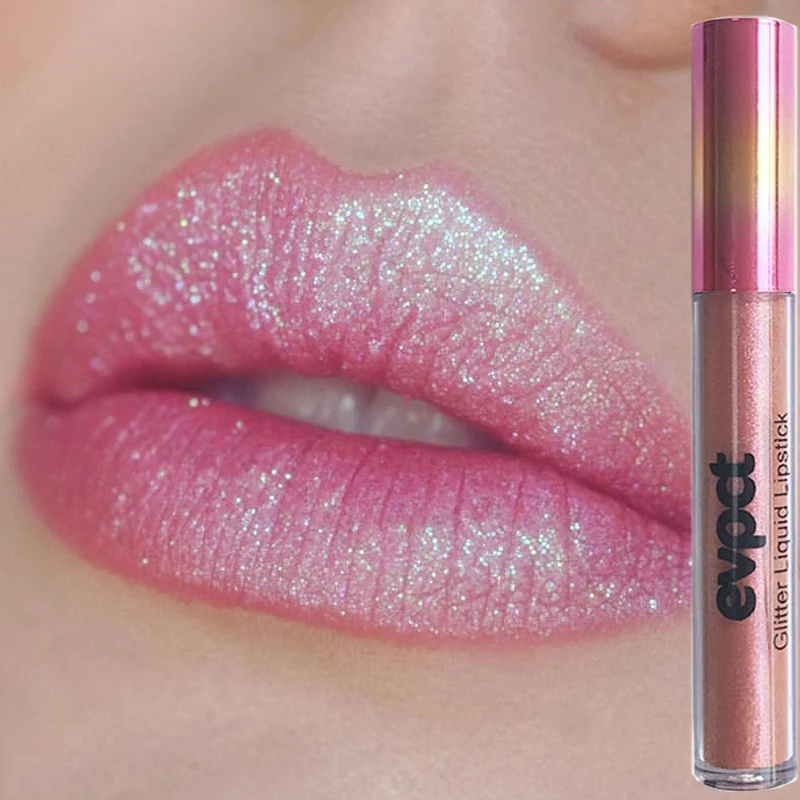 

Diamond Lip Gloss Matte-changing Glitter Waterproof Lasting Shimmer Shiny Illusion Natural Liquid Lipstick Lips Makeup Cosmetic