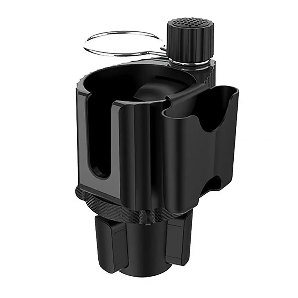 

Car Phone Holder Adjustable Base Multifunctional 4-in-1 Car Aromatherapy Water Cup Coffee Snacks Storage Holder Auto Organizer