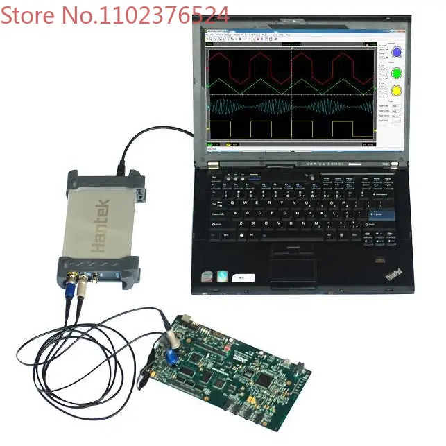 

Hantek 6022BE PC USB Automotive Oscilloscope 2 Digital Channels 20MHz Bandwidth 48MSa/s Sample Rate