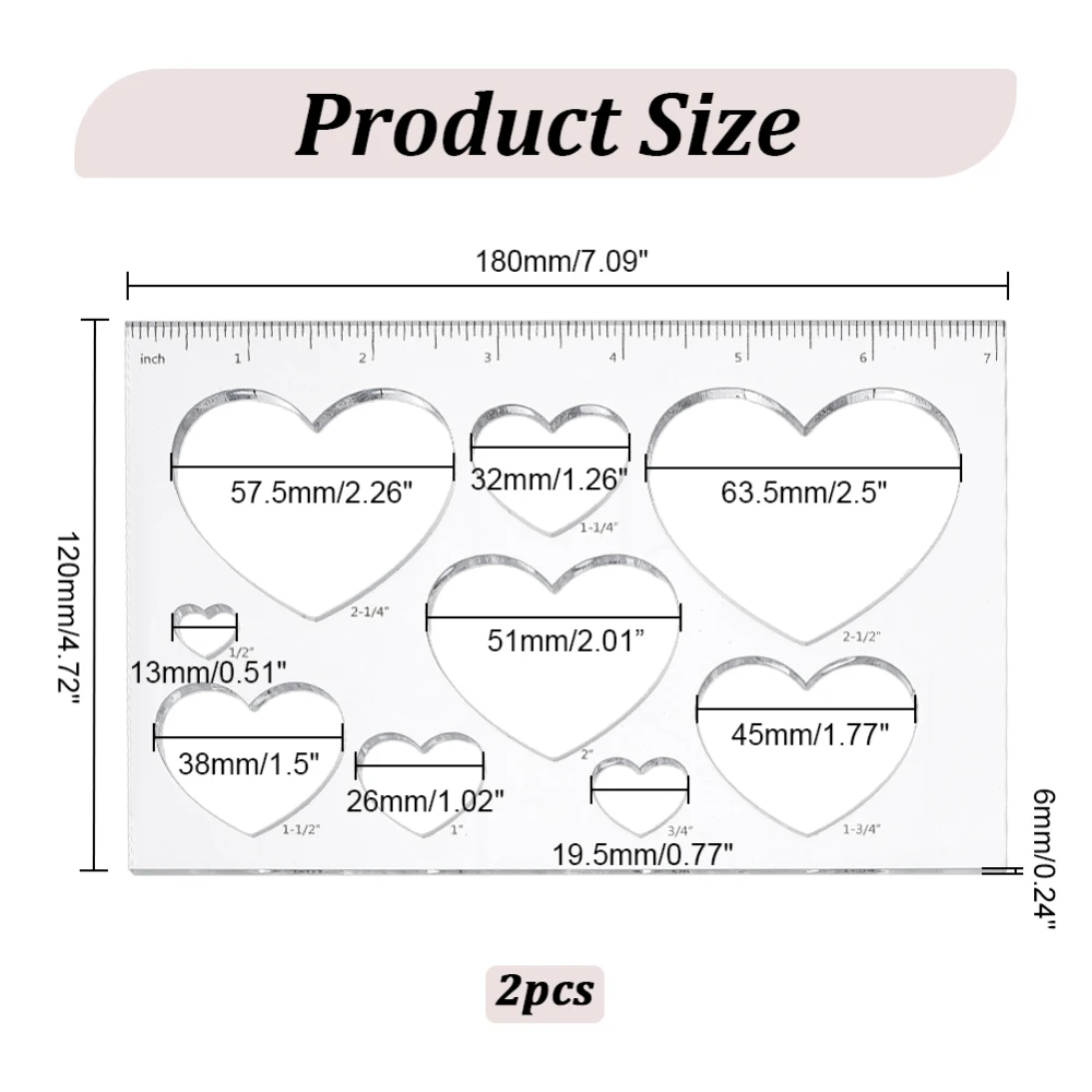 2 шт., шаблон джиг-фрезер, трафареты для фрезерных станков, акриловые шаблоны, шкала для рисования, линейка, овальный инструмент для рисования геометрии, измерительный инструмент