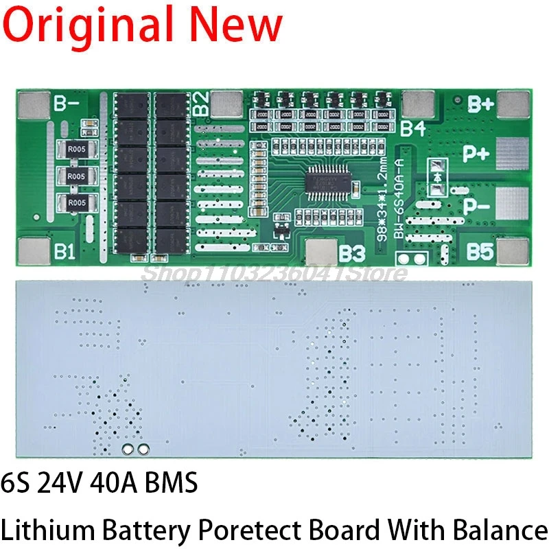 24 В 6S 40A 18650 литий-ионная литиевая батарея портативная плата солнечного освещения