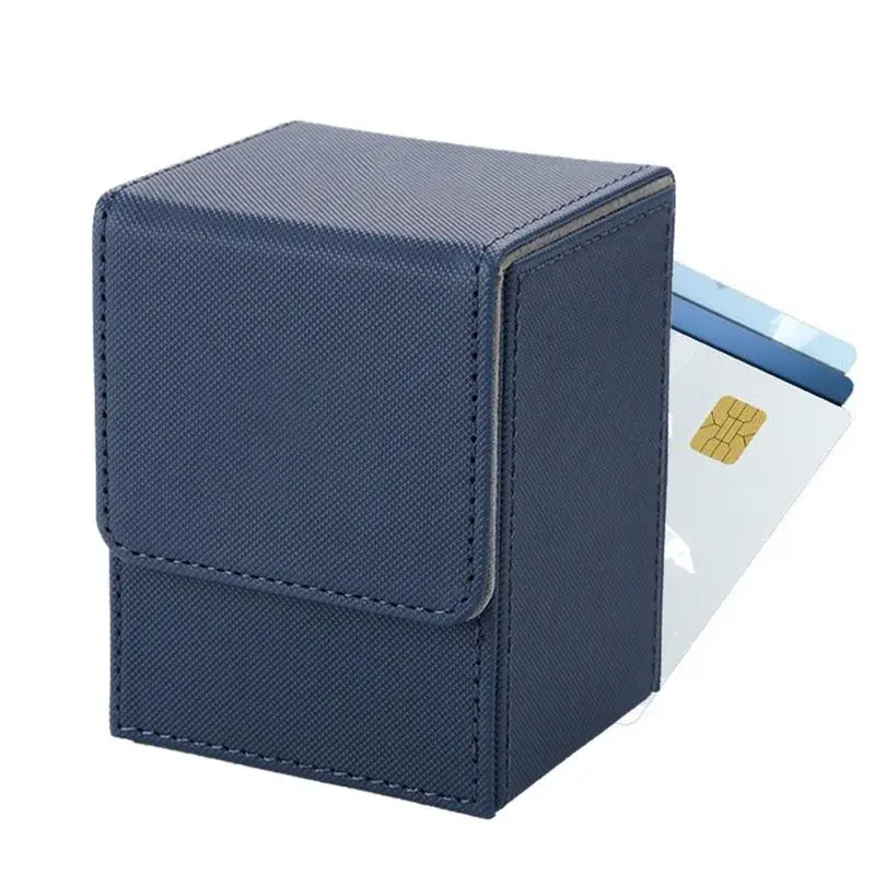 

Card Deck Cases Magnetic Closure Trading Card Deck Storage Box Cards Deck Game Box For Collectible Playing Card Box Compatible