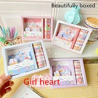 exquisite boxed japan anime washi tape stickers set gifts for girls 2022 new kids stationery journal handbook decorative tape