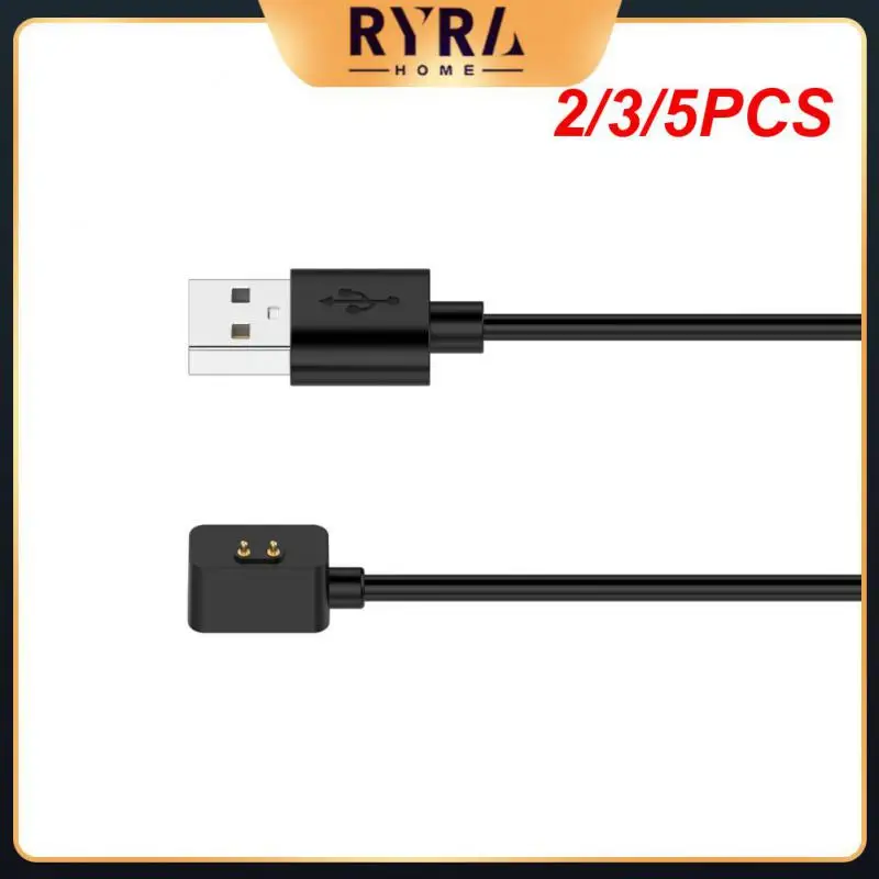 

2/3/5PCS Black Safety Watch Charging Cable Fast Charging Smart Watch Charger Anti-interference Smart Watch Magnetic Charger