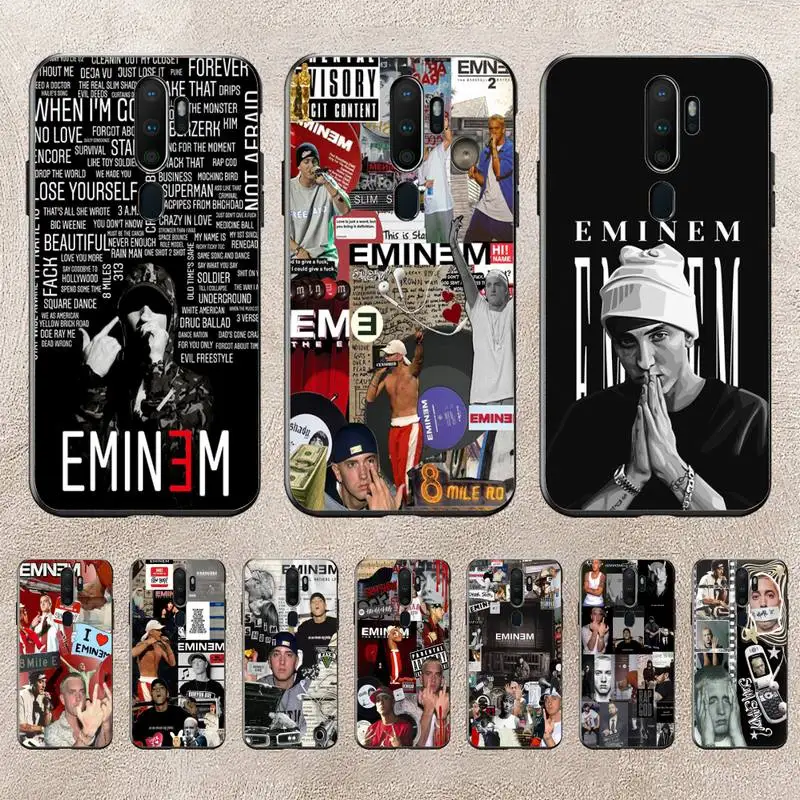 

Hop Rapper Eminem Phone Case For Redmi 9A 8A 6A Note 9 8 10 11S 8T Pro K20 K30 K40 Pro PocoF3 Note11 5G Case