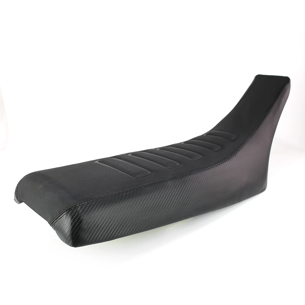 

Для Yamaha TW200 TW 200 1987-2024 мотоциклетный полосатый чехол для сиденья с ручкой, ПВХ кожаный водонепроницаемый чехол для седла